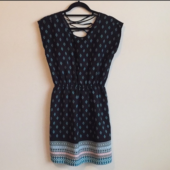 Hippie Rose Dresses & Skirts - 2/$22❤️ Black & Blue Summer Dress